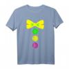 Karneval Clown Kostüm für Eltern & Kinder – Lustiges Fasching T-Shirt mit Fliege und Knöpfen für Karneval, Fasnacht & Fasching Party