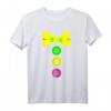 Karneval Clown Kostüm für Eltern & Kinder – Lustiges Fasching T-Shirt mit Fliege und Knöpfen für Karneval, Fasnacht & Fasching Party