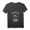 Damen Lustiges HapDeer T-Shirt mit Flamingo-Motiv - Karneval Fasching V-Ausschnitt für Mottopartys und Feierlichkeiten