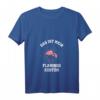 Damen Lustiges HapDeer T-Shirt mit Flamingo-Motiv - Karneval Fasching V-Ausschnitt für Mottopartys und Feierlichkeiten