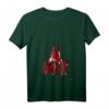 Damen Köln Koeln Kölner Dom Karneval Kostüm rot und weiß T-Shirt mit V-Ausschnitt – Perfekt für Rosenmontag, Altweiber & jecke Partys
