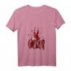 Damen Köln Koeln Kölner Dom Karneval Kostüm rot und weiß T-Shirt mit V-Ausschnitt – Perfekt für Rosenmontag, Altweiber & jecke Partys