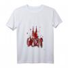 Damen Köln Koeln Kölner Dom Karneval Kostüm rot und weiß T-Shirt mit V-Ausschnitt – Perfekt für Rosenmontag, Altweiber & jecke Partys
