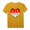 Herz mit Köln Wappen T-Shirt – Kostüm für Karneval, Rosenmontag, JGA & Fasching in Köln für Fans & Gruppen
