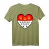 Herz mit Köln Wappen T-Shirt – Kostüm für Karneval, Rosenmontag, JGA & Fasching in Köln für Fans & Gruppen