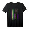 USA Mardi Gras Fasching Flagge New Orleans 2020 Geschenk T-Shirt – Perfekt für Fans, Geburtstage & Feiertage