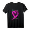 Konfetti im Herzen pinkes T-Shirt für Karneval & Fasnacht – Lustiges Party-Outfit für Damen, Mädchen & Faschingsfeier