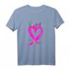 Konfetti im Herzen pinkes T-Shirt für Karneval & Fasnacht – Lustiges Party-Outfit für Damen, Mädchen & Faschingsfeier