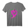 Konfetti im Herzen pinkes T-Shirt für Karneval & Fasnacht – Lustiges Party-Outfit für Damen, Mädchen & Faschingsfeier