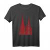 Dom Mit Herz Für Kölner Fans Kölle Herzen Liebe Köln T-Shirt – Perfektes Karnevals- und Köln-Liebesmotiv für Jecken und Fans