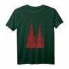 Dom Mit Herz Für Kölner Fans Kölle Herzen Liebe Köln T-Shirt – Perfektes Karnevals- und Köln-Liebesmotiv für Jecken und Fans