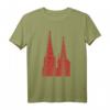 Dom Mit Herz Für Kölner Fans Kölle Herzen Liebe Köln T-Shirt – Perfektes Karnevals- und Köln-Liebesmotiv für Jecken und Fans