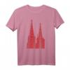 Dom Mit Herz Für Kölner Fans Kölle Herzen Liebe Köln T-Shirt – Perfektes Karnevals- und Köln-Liebesmotiv für Jecken und Fans