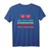 70er Jahre Kostüm T-Shirt - Buntes Hippie Outfit für Fasching, Karneval & Festivals, Perfektes Geschenk für Hippie-Liebhaber