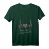 Damen Herzschlag Puls Kölner Dom Fasching Karneval Konfetti T-Shirt mit V-Ausschnitt – Ideal für Köln-Jecke und Karnevals-Fans