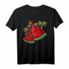 Tropisches Wassermelonen T-Shirt mit Sonnenbrille – Perfekt für Sommerurlaub, Strand & tropische Früchte Fans