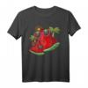 Tropisches Wassermelonen T-Shirt mit Sonnenbrille – Perfekt für Sommerurlaub, Strand & tropische Früchte Fans
