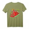 Tropisches Wassermelonen T-Shirt mit Sonnenbrille – Perfekt für Sommerurlaub, Strand & tropische Früchte Fans