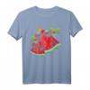 Tropisches Wassermelonen T-Shirt mit Sonnenbrille – Perfekt für Sommerurlaub, Strand & tropische Früchte Fans
