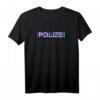 HapDeer Polizei Kostüm T-Shirt – Lustiges Fasching Outfit für Kinder, Jungs, Mädchen, Frauen & Männer für Karneval & Fastnacht