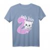 Kinder Kätzchen Geburtstagsshirt für 2 Jahre Mädchen und Jungen - Lustiges Geburtstagsoutfit für Zweijährige & Katzenliebhaber