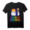 Offizielles Schlafshirt Pyjama Kawaii Katze Sushi Geschenk – Lustiges Nachtoutfit für Damen, Herren & Teenager zum Schlafen, Träumen & Entspannen