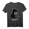 Lustiges Katze What T-Shirt – Cooles Katzen Tshirt mit Katermotiv, Perfekt als Geschenk für Katzenliebhaber zu Weihnachten, Geburtstag & Co.