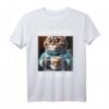 Kaffee Morgenmuffel Mitarbeiter Spruch Lustig Katze Geschenk T-Shirt - Sarkastischer Humor für Arbeit, Teenager & Katzenliebhaber