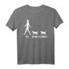 Ich und meine Follower Katzen T-Shirt für Frauen – Perfekt für Katzenliebhaber und Katzenmamas, das ideale Outfit für Alltag und Katzenpflege