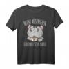 Nicht vor dem ersten Kaffee Nachthemd - Lustiges Katze Kitten T-Shirt für Kaffeeliebhaber, Langschläfer & Morgenmuffel