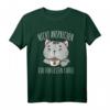 Nicht vor dem ersten Kaffee Nachthemd - Lustiges Katze Kitten T-Shirt für Kaffeeliebhaber, Langschläfer & Morgenmuffel