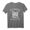 Nicht vor dem ersten Kaffee Nachthemd - Lustiges Katze Kitten T-Shirt für Kaffeeliebhaber, Langschläfer & Morgenmuffel