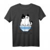Lustiges russisches T-Shirt mit Katze und kyrillischem Alphabet – Perfektes Souvenir für Russland-Reisende und Sprachliebhaber