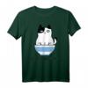 Lustiges russisches T-Shirt mit Katze und kyrillischem Alphabet – Perfektes Souvenir für Russland-Reisende und Sprachliebhaber