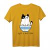 Lustiges russisches T-Shirt mit Katze und kyrillischem Alphabet – Perfektes Souvenir für Russland-Reisende und Sprachliebhaber
