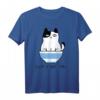 Lustiges russisches T-Shirt mit Katze und kyrillischem Alphabet – Perfektes Souvenir für Russland-Reisende und Sprachliebhaber