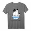 Lustiges russisches T-Shirt mit Katze und kyrillischem Alphabet – Perfektes Souvenir für Russland-Reisende und Sprachliebhaber