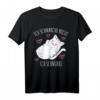 Ich Schnarche Nicht Ich Schnurre Schlafshirt - Lustiges Katzenliebhaber Pyjama & Geschenkidee für Katzenmamas und Schnarcher