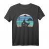 Katzen Damen Herren Miau Katze Motiv Geschenk T-Shirt – Witziges Geschenk für Katzenliebhaber, Katzenmama & Katzenpapa