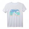 Katzen Damen Herren Miau Katze Motiv Geschenk T-Shirt – Witziges Geschenk für Katzenliebhaber, Katzenmama & Katzenpapa