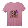 Cat Girl - Moderner Kunst Stil für Frauen und Mädchen T-Shirt, perfektes Geschenk für Katzenliebhaberinnen zu Geburtstag, Weihnachten, Ostern & mehr