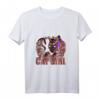 Cat Girl - Moderner Kunst Stil für Frauen und Mädchen T-Shirt, perfektes Geschenk für Katzenliebhaberinnen zu Geburtstag, Weihnachten, Ostern & mehr