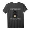 Kaffee Redet Nicht Lustiges Spruch T-Shirt für Beruf und Alltag – Perfektes Geschenk für Kaffeeliebhaber, Schlafmützen & Wochenendfans