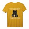 Kaffee Redet Nicht Lustiges Spruch T-Shirt für Beruf und Alltag – Perfektes Geschenk für Kaffeeliebhaber, Schlafmützen & Wochenendfans