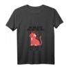 Damen V-Ausschnitt T-Shirt mit Spruch 'Sag mir nicht was ich tun soll du bist nicht meine Katze!' – Lustiges Katzen Design für Katzenliebhaberinnen