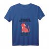 Damen V-Ausschnitt T-Shirt mit Spruch 'Sag mir nicht was ich tun soll du bist nicht meine Katze!' – Lustiges Katzen Design für Katzenliebhaberinnen