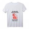 Damen V-Ausschnitt T-Shirt mit Spruch 'Sag mir nicht was ich tun soll du bist nicht meine Katze!' – Lustiges Katzen Design für Katzenliebhaberinnen
