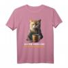 Lustiges Kaffee Katzen Spruch T-Shirt - Guten Morgen Ganz dünnes Eis für Katzenliebhaber, Morgenmuffel & Sarkastische Kollegen