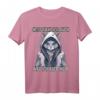 Lustiges Katzen Anime T-Shirt mit Spruch - Für Morgenmuffel, Sarkastische und Ironische Katzenliebhaber, Perfekt als Geschenk für Kollegen