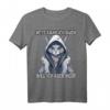 Lustiges Katzen Anime T-Shirt mit Spruch - Für Morgenmuffel, Sarkastische und Ironische Katzenliebhaber, Perfekt als Geschenk für Kollegen